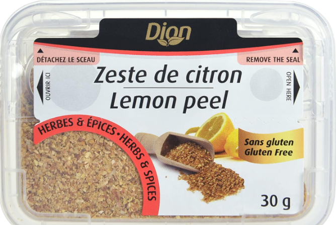 dion lemon peel